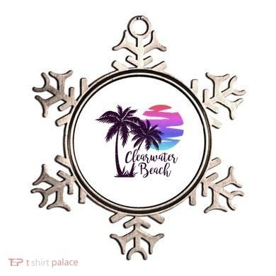 Clearwater Beach Trip Vacation Spring Break Sunset Graphic Gift Ornament