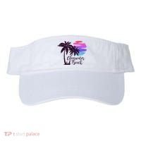 Clearwater Beach Trip Vacation Spring Break Sunset Graphic Gift Visor thumb 0