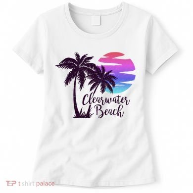 Clearwater Beach Trip Vacation Spring Break Sunset Graphic Gift Women's T-Shirt
