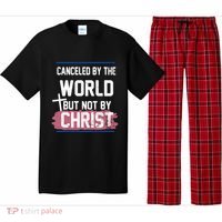 Canceled By The World But Not By Christ Pajama Set thumb 0
