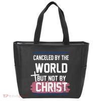Canceled By The World But Not By Christ Tote Bag thumb 0