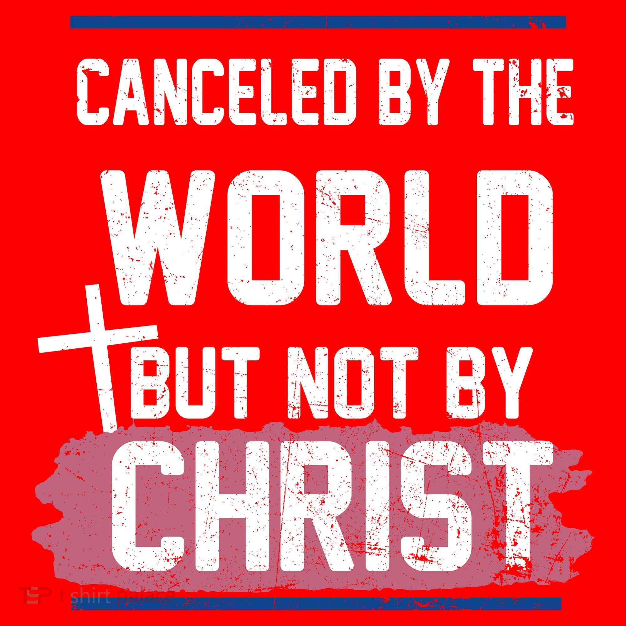 Canceled By The World But Not By Christ Santa Hat