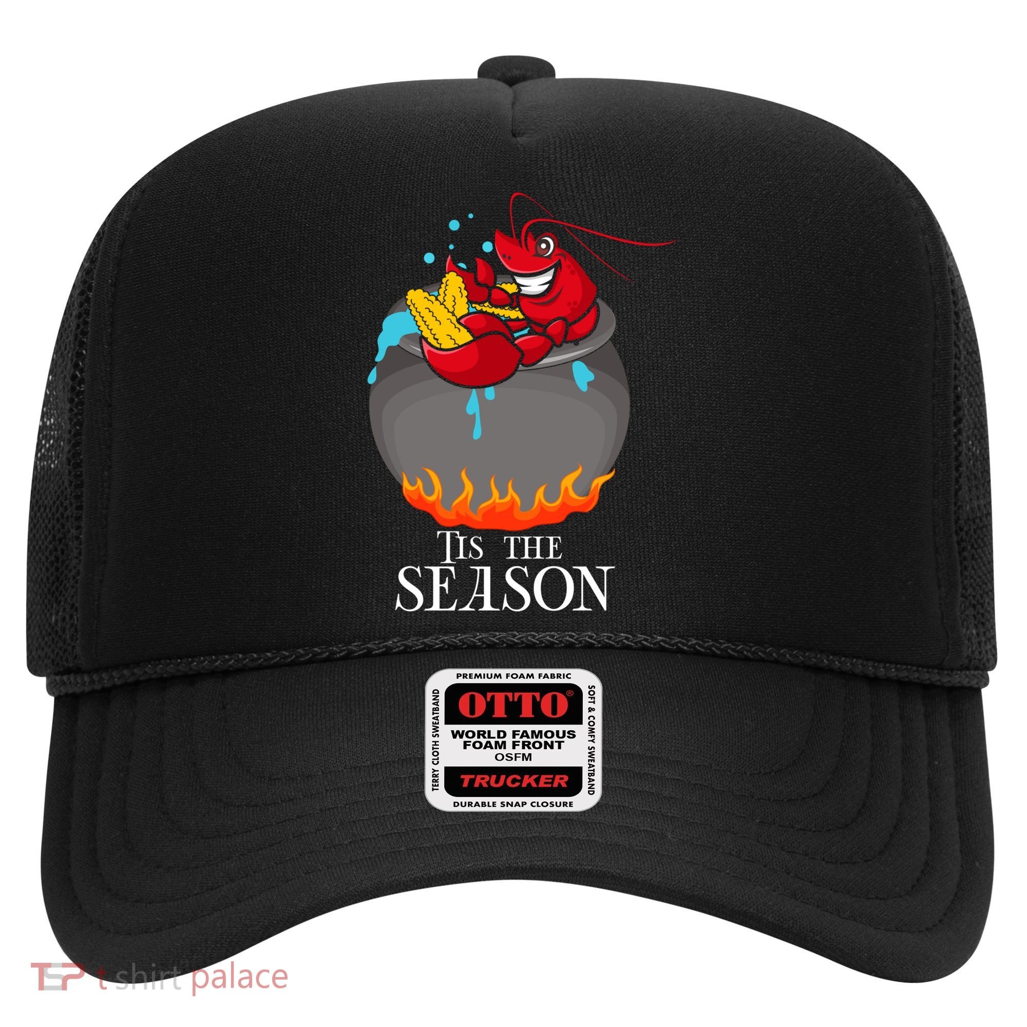 Crawfish Boil Tis The Season Crawdaddy Crayfish Funny Cute Gift Hat