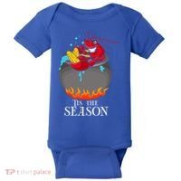 Crawfish Boil Tis The Season Crawdaddy Crayfish Funny Cute Gift Baby Bodysuit thumb 0