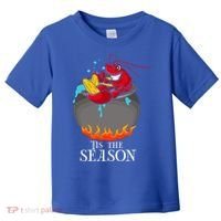 Crawfish Boil Tis The Season Crawdaddy Crayfish Funny Cute Gift Toddler T-Shirt thumb 0