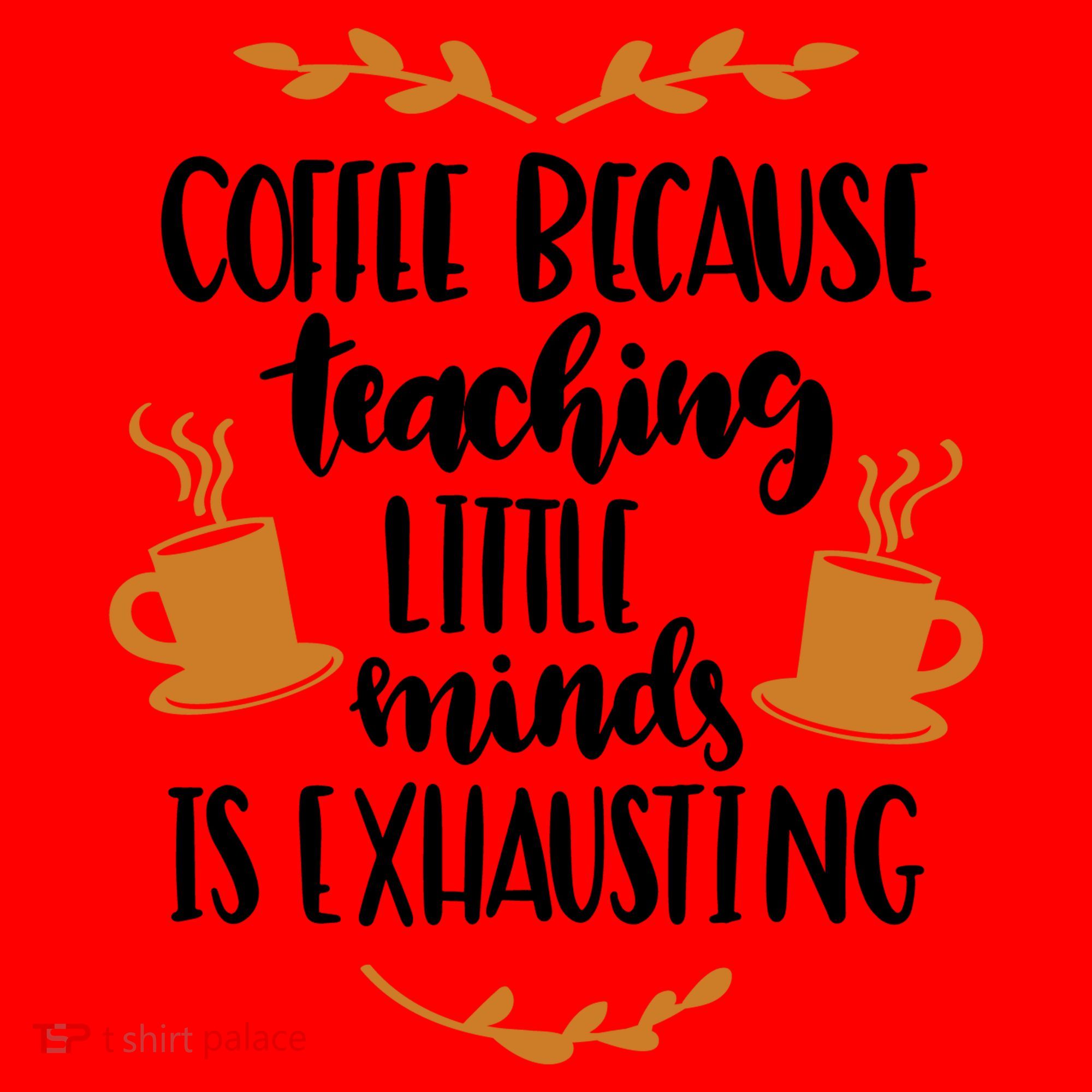 Coffee Because Teaching Little Minds Is Exhausting Santa Hat