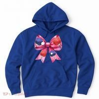 Coquette Bow Table Tennis Ping Pong Mothers Day Ribbon Mom Gift Hoodie thumb 0