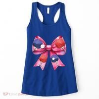 Coquette Bow Table Tennis Ping Pong Mothers Day Ribbon Mom Gift Women's Tank Top thumb 0
