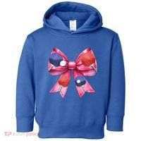 Coquette Bow Table Tennis Ping Pong Mothers Day Ribbon Mom Gift Toddler Hoodie thumb 0