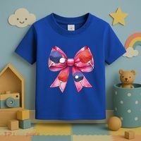 Coquette Bow Table Tennis Ping Pong Mothers Day Ribbon Mom Gift Toddler T-Shirt thumb 3
