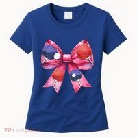 Coquette Bow Table Tennis Ping Pong Mothers Day Ribbon Mom Gift Women's T-Shirt thumb 0