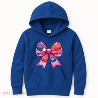 Coquette Bow Table Tennis Ping Pong Mothers Day Ribbon Mom Gift Kids Hoodie thumb 0