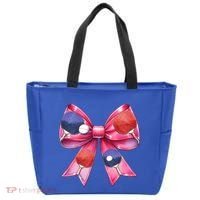 Coquette Bow Table Tennis Ping Pong Mothers Day Ribbon Mom Gift Tote Bag thumb 0
