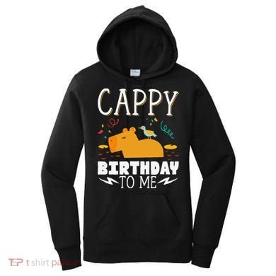 Cappy Birthday To Me Capy Birthday Women's Hoodie