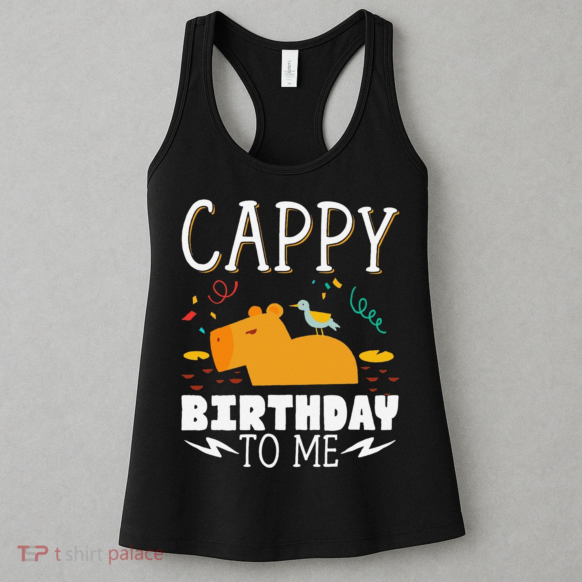 Cappy Birthday To Me Capy Birthday Women's Tank Top
