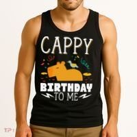 Cappy Birthday To Me Capy Birthday Tank Top thumb 3