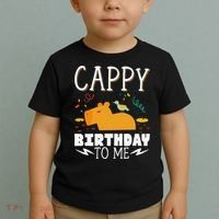 Cappy Birthday To Me Capy Birthday Toddler T-Shirt thumb 2