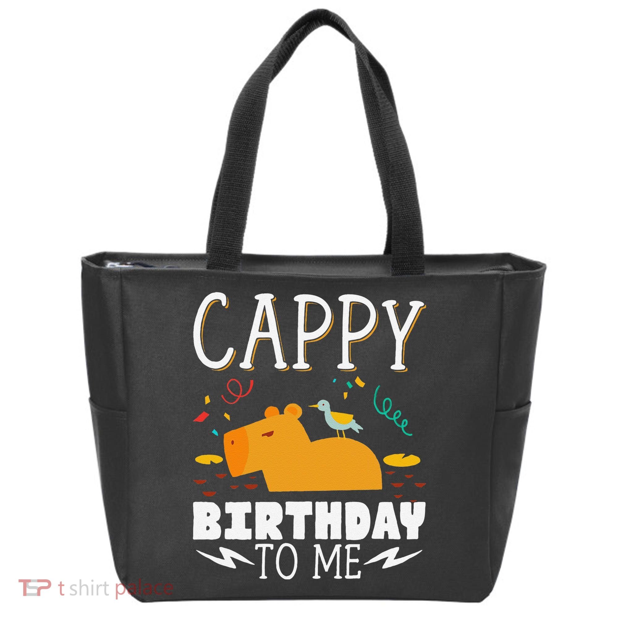 Cappy Birthday To Me Capy Birthday Tote Bag