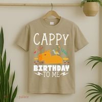 Cappy Birthday To Me Capy Birthday T-Shirt thumb 2