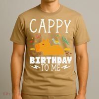 Cappy Birthday To Me Capy Birthday T-Shirt thumb 3