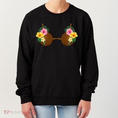 Coconut Bra Tiki Women's Sweatshirt