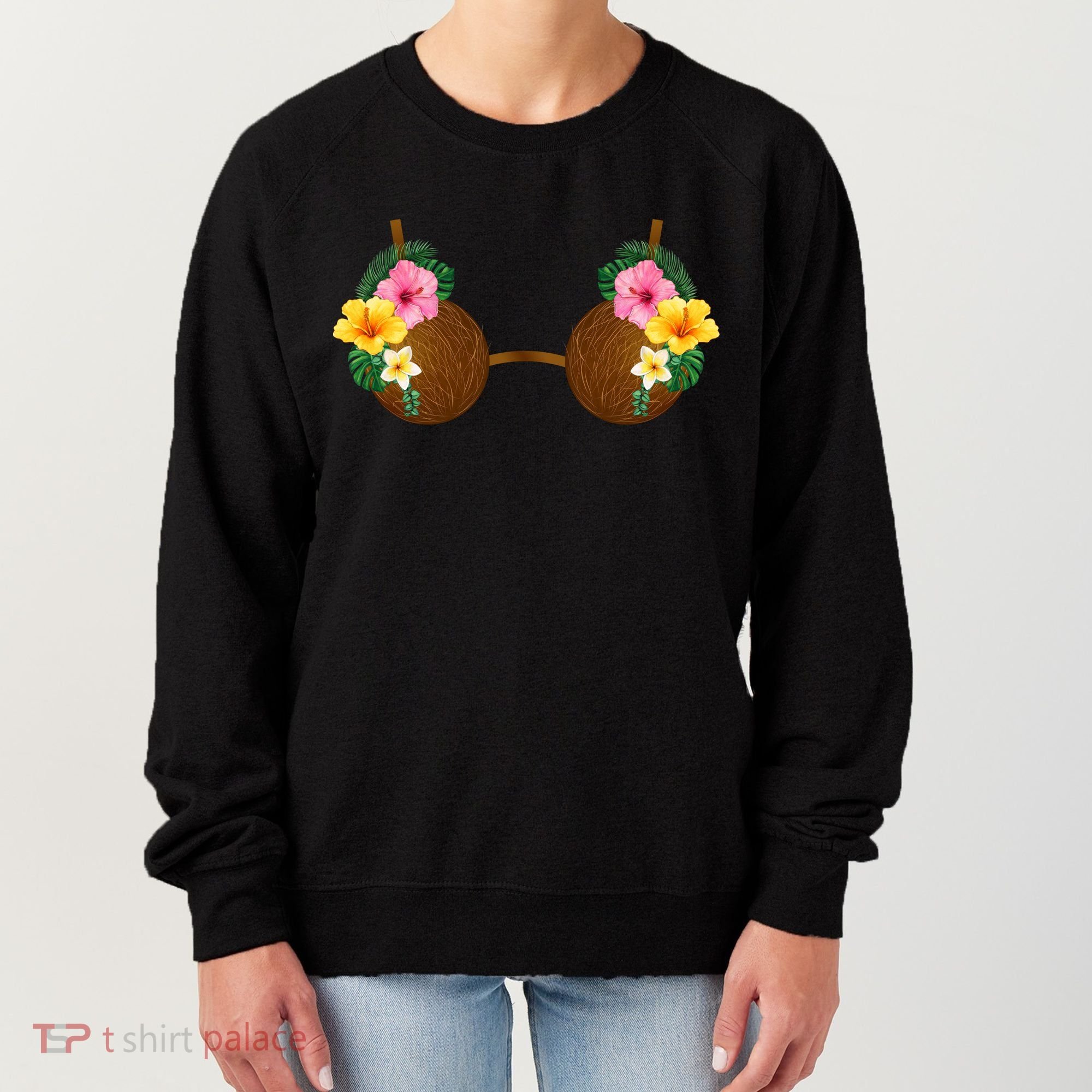 Coconut Bra Tiki Women's Sweatshirt