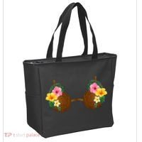Coconut Bra Tiki Tote Bag thumb 2
