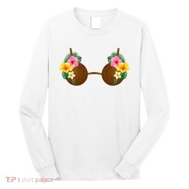 Coconut Bra Tiki Long Sleeve Shirt