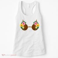 Coconut Bra Tiki Women's Tank Top thumb 0