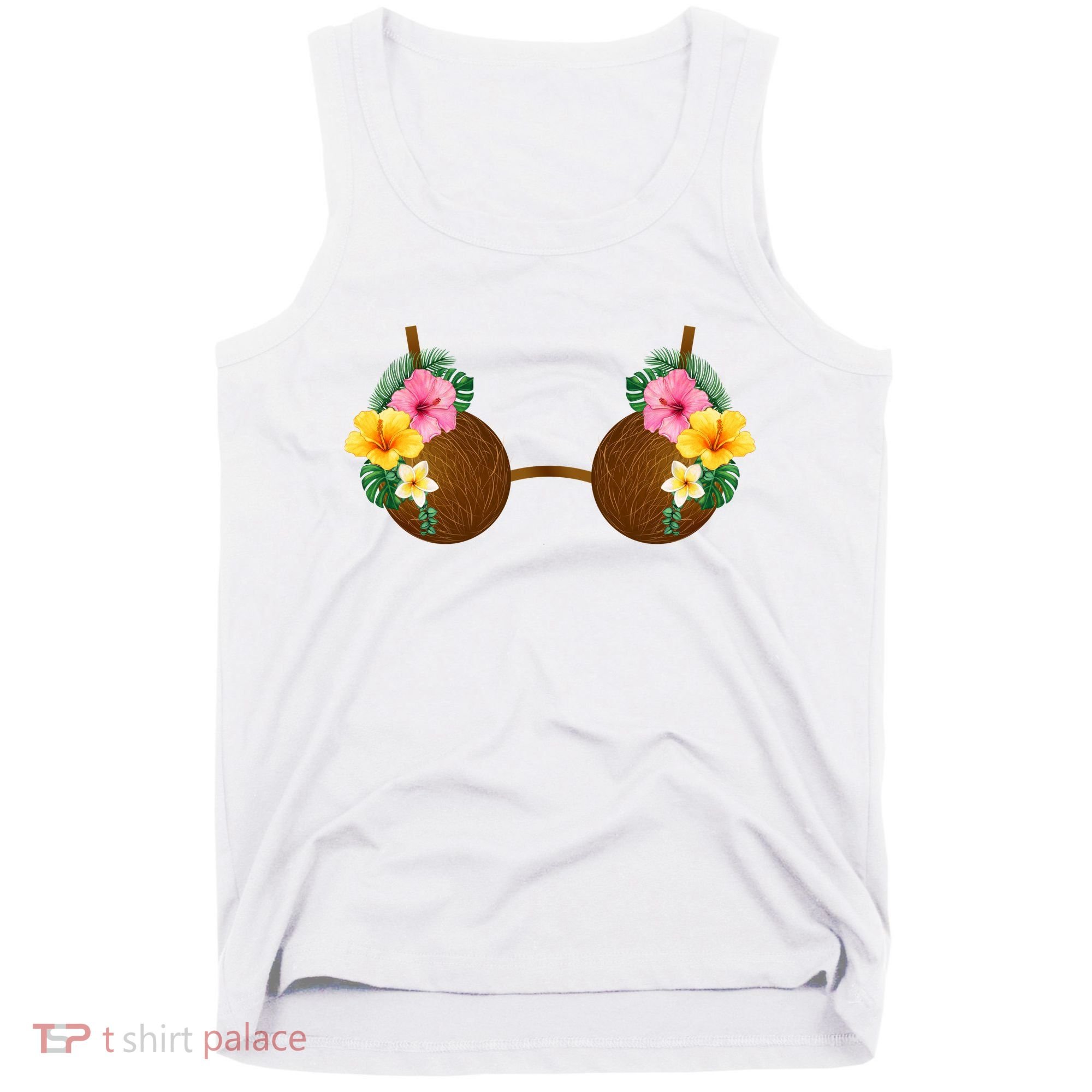 Coconut Bra Tiki Tank Top