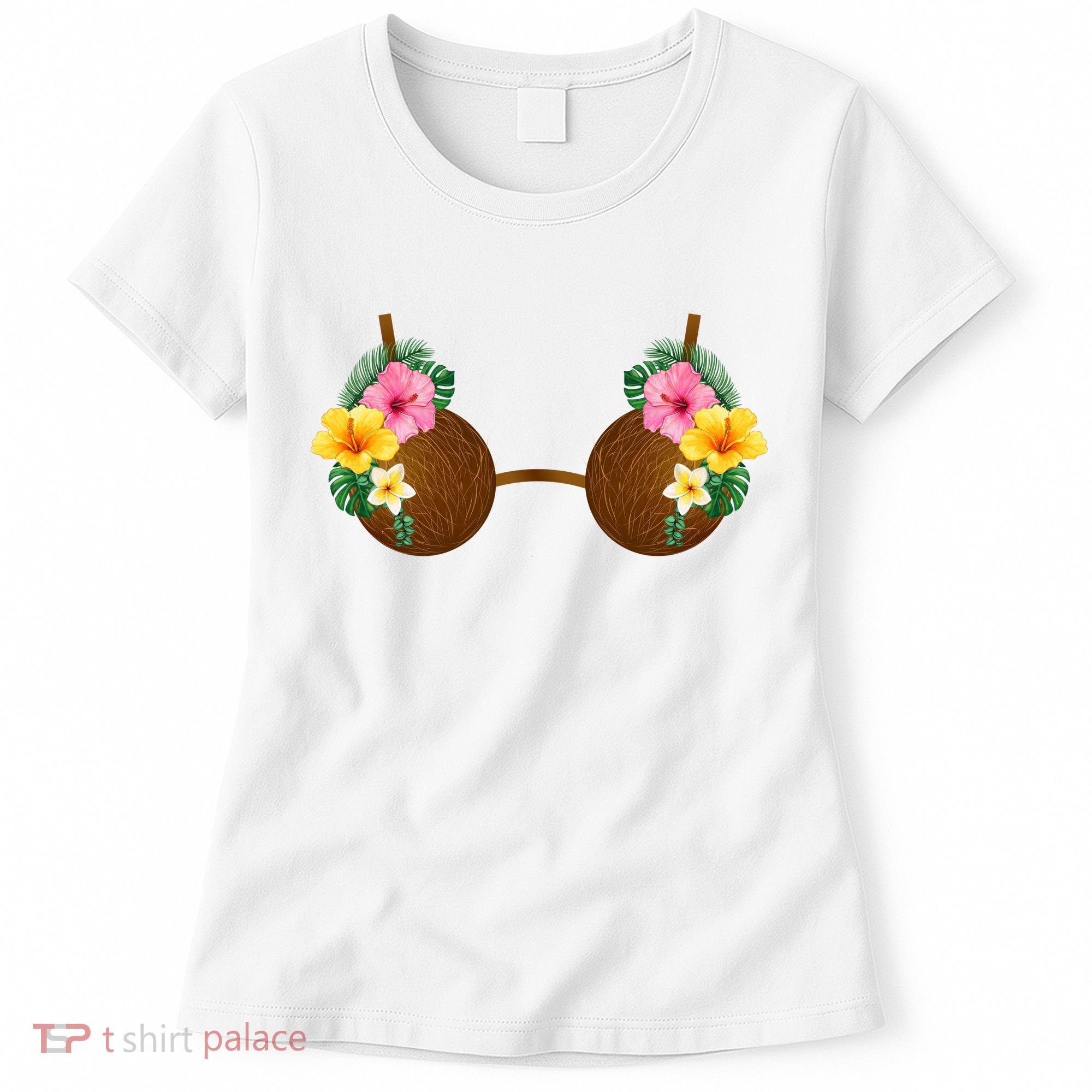 Coconut Bra Tiki Women's T-Shirt