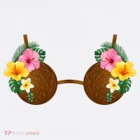 Coconut Bra Tiki Kids Hoodie thumb 5