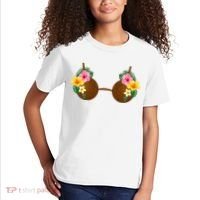 Coconut Bra Tiki Kids T-Shirt thumb 2