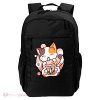 Cat Boba Tea Bubble Tea Anime Kawaii Neko Backpack thumb 0
