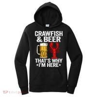 Crawfish & Beer That's Why I'm Here Crayfish Daddy Crawfish Women's Hoodie thumb 0