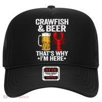 Crawfish & Beer That's Why I'm Here Crayfish Daddy Crawfish Hat thumb 0