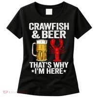 Crawfish & Beer That's Why I'm Here Crayfish Daddy Crawfish Women's T-Shirt thumb 0