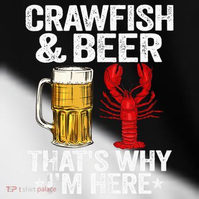 Crawfish & Beer That's Why I'm Here Crayfish Daddy Crawfish Toddler Fine Jersey T-Shirt