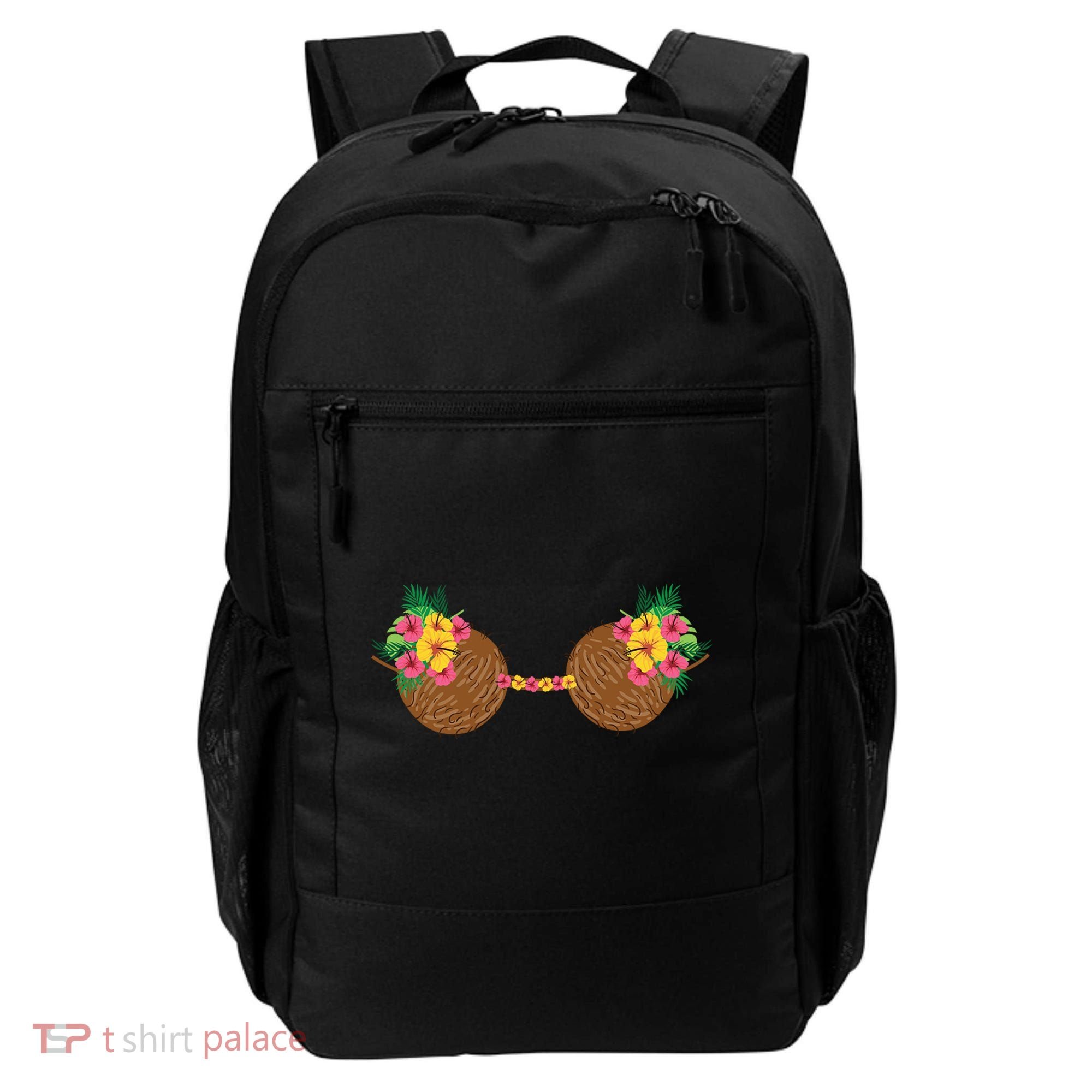 Coconut Bra Tropical Backpack