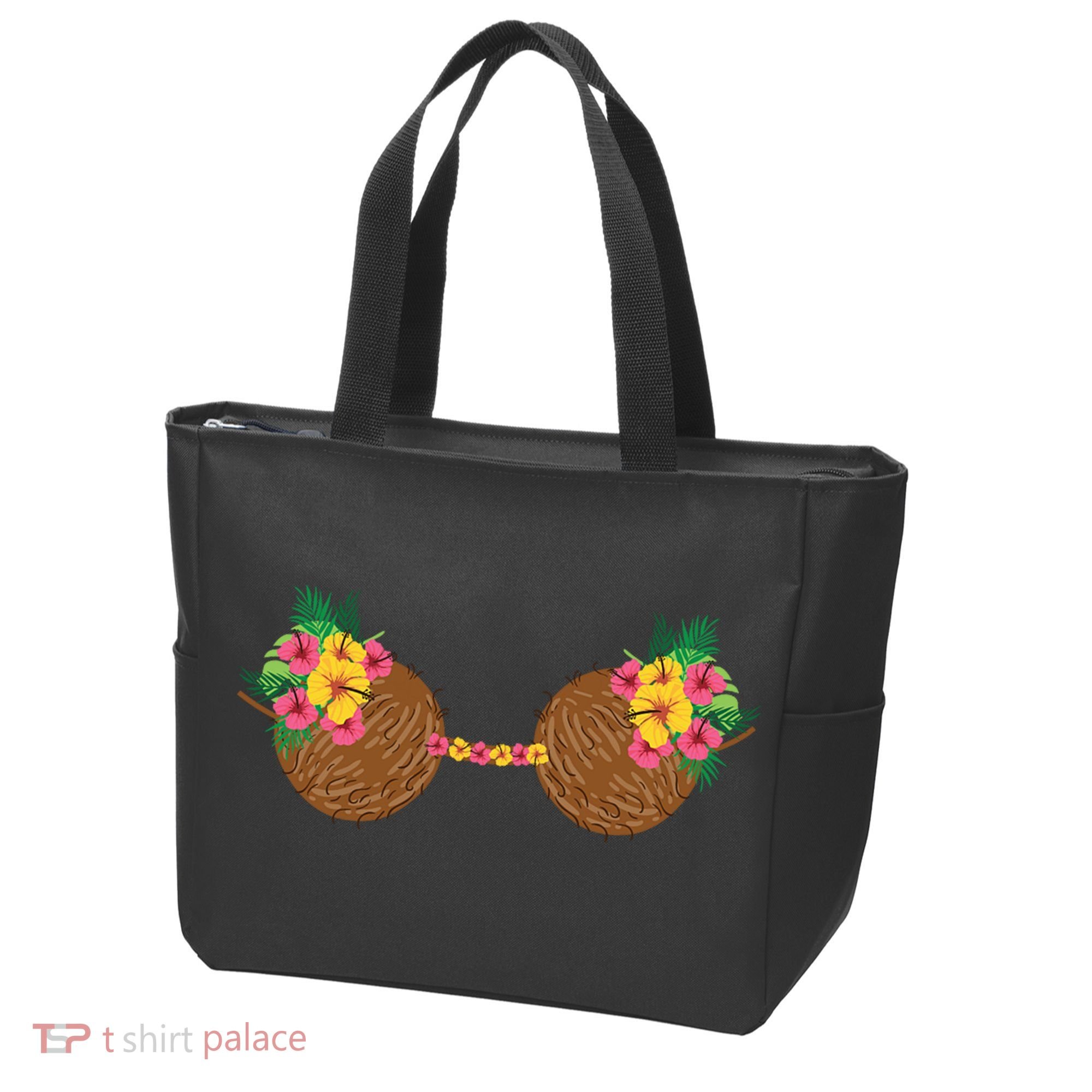 Coconut Bra Tropical Tote Bag