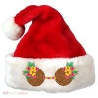 Coconut Bra Tropical Santa Hat thumb 0
