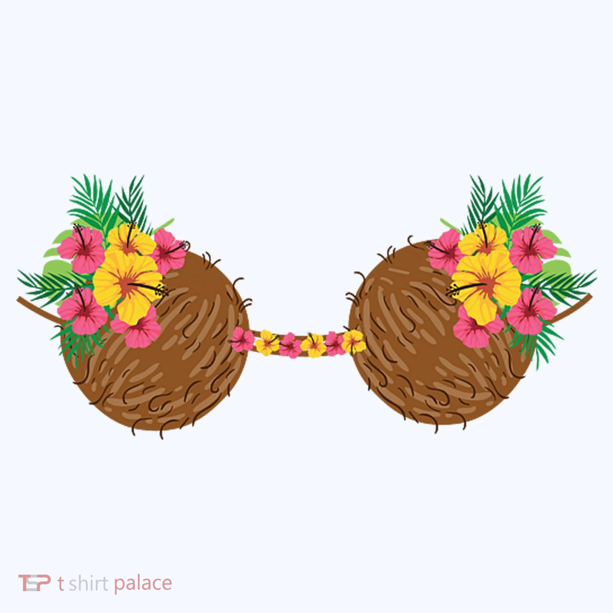 Coconut Bra Tropical Doggie Tank