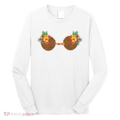 Coconut Bra Tropical Long Sleeve Shirt