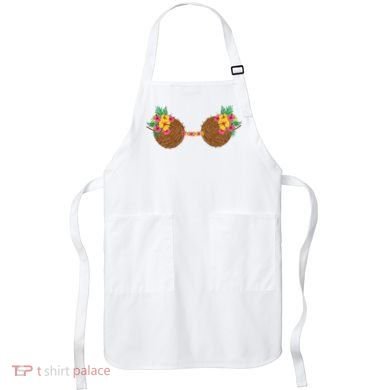 Coconut Bra Tropical Apron