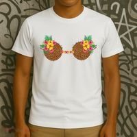 Coconut Bra Tropical T-Shirt thumb 3