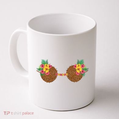 Coconut Bra Tropical Coffee Mug