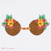 Coconut Bra Tropical Coffee Mug thumb 5