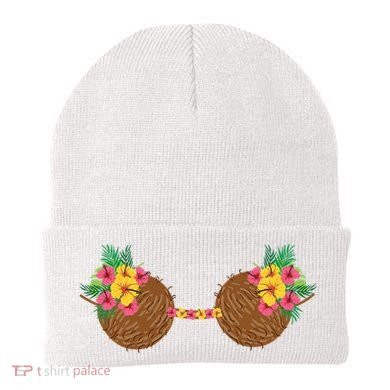 Coconut Bra Tropical Beanie