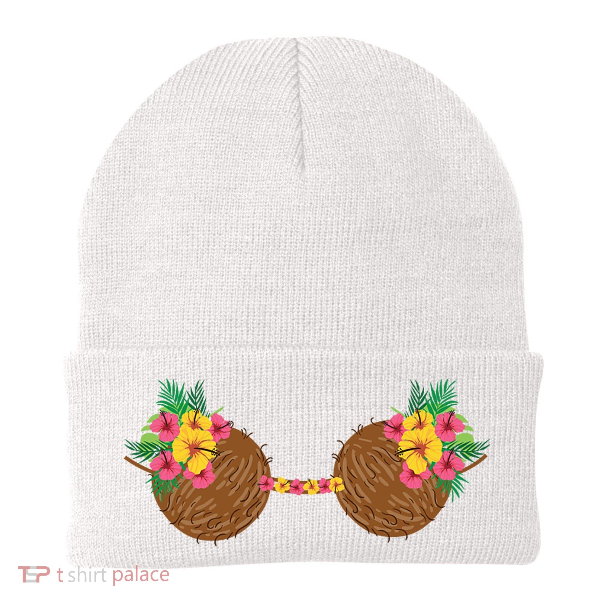 Coconut Bra Tropical Beanie