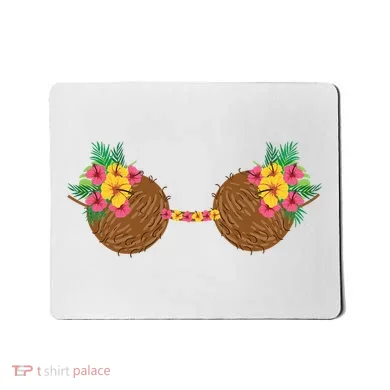 Coconut Bra Tropical Mousepad